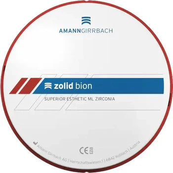 Digital Supplies - Zirconia - Amann Girrbach Zolid Bion