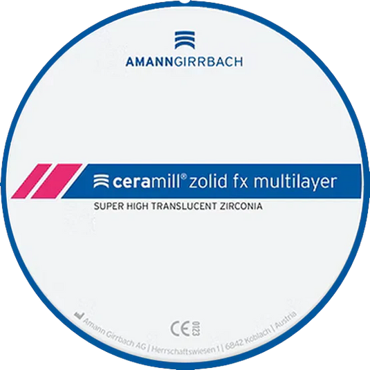 Digital Supplies - Zirconia - Amann Girrbach Zolid FX Multilayer