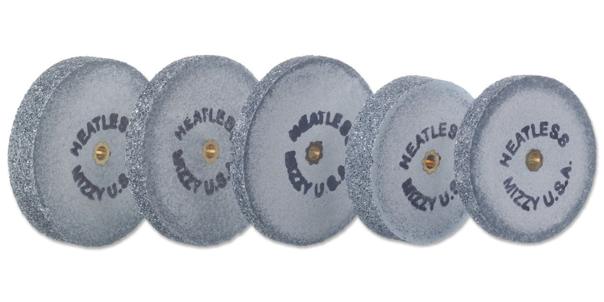 Keystone Mizzy Heatless Wheels - #6 Gray 3-32" x 7-8" - Box of 50