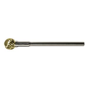 MasterCut 1-4” (6.3mm) Dia. - Regular Cut - PowerT - Hand Piece Carbide Bur