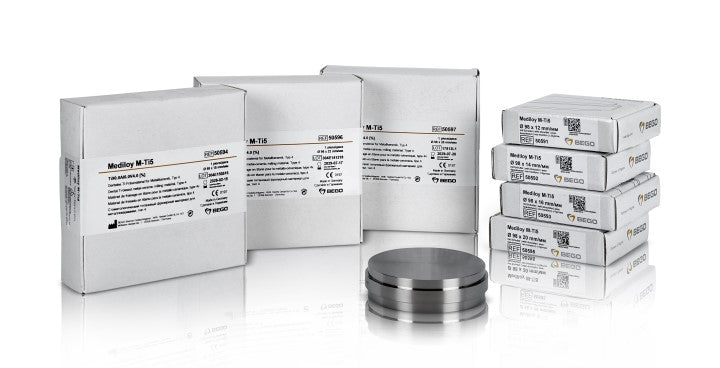 BEGO Mediloy® M-Ti5 Titanium, 98.50 x 22mm