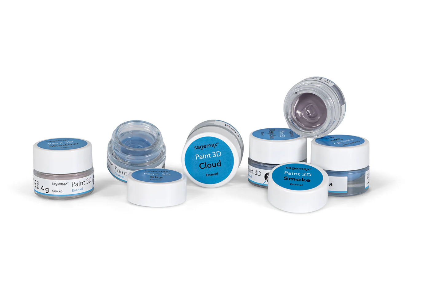 Sagemax Paint 3D Paste- Enamel Smoke