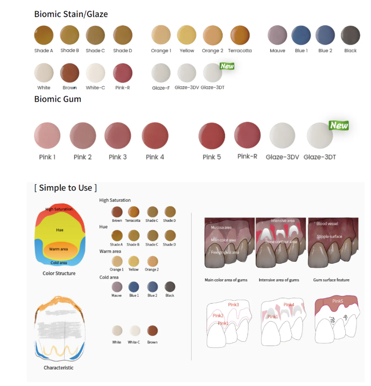 Aidite Biomic - Aesthetic Trial Kit
