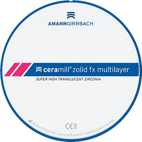 Digital Supplies - Zirconia - Amann Girrbach Zolid FX Multilayer