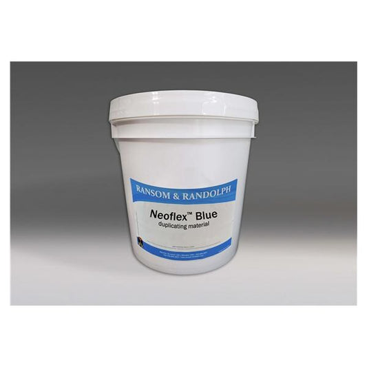 Ransom & Randolph Neoflex™ duplicating materials, Neoflex Blue, 7.5 liter (2 gal)