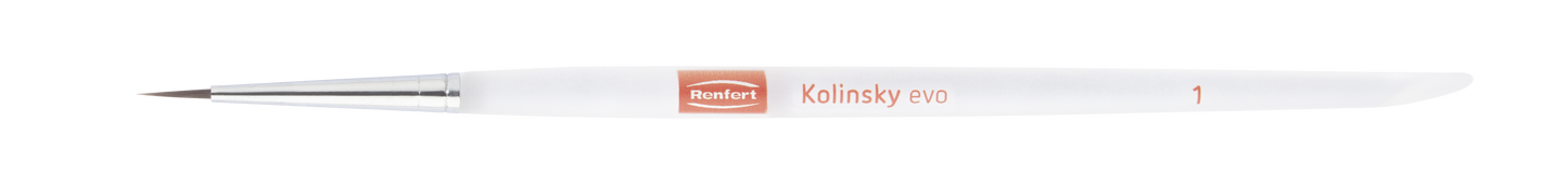 Renfert Kolinsky EVO brush size 1 (2 pk)