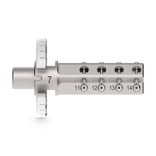 Amann Girrbach BLANK HOLDER GLASS CERAMIC AND HYBRID BLOCKS (12-FOLD) - CERAMILL MOTION 2