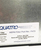 Quatro MedEVAC F475 HEPA Filter