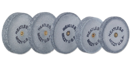 Keystone Mizzy Heatless Wheels - #2 Gray 1-8" x 1" - Box of 50