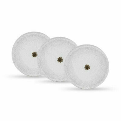 Keystone Mizzy Heatless Wheels - #9 White 3-32" x 3-4" - Box of 50