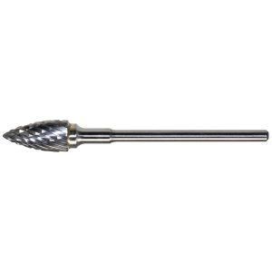 MasterCut 1-4” (6.3mm) Dia. - Hand Piece Carbide Bur - Double Cut