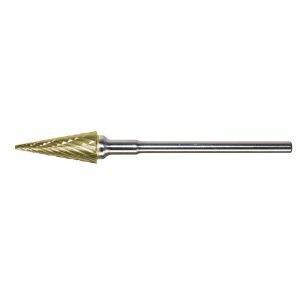 MasterCut 1-4” (6.3mm) Dia. - Double Cut - PowerT - Hand Piece Carbide Bur