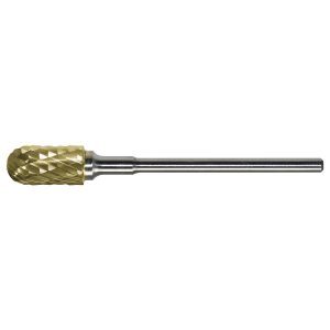 MasterCut 1-4” (6.3mm) Dia. - Double Cut - PowerT - Hand Piece Carbide Bur