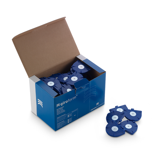 Amann Girrbach Giroform Premium +L, 100 pc, blue