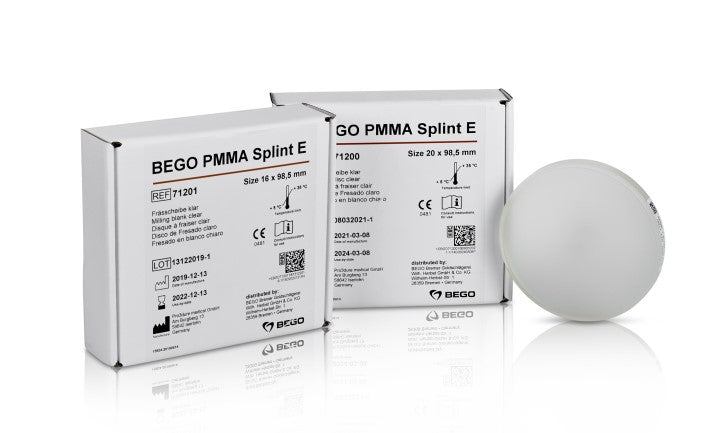 BEGO PMMA Splint E, 98.50 x 16 mm