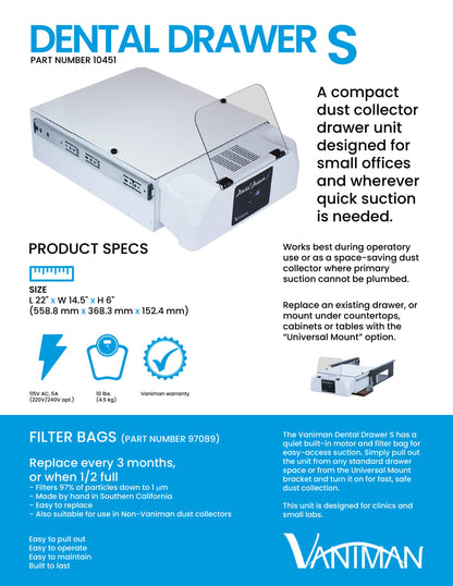 Vaniman Dental Drawer S