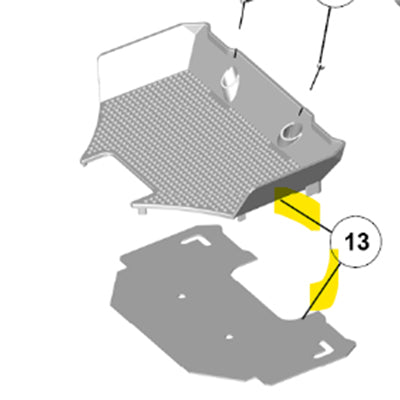 Renfert Basic bottom grate with protection mat