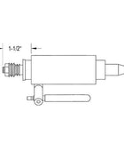 Wells Spindle for Demco E96 Grinder