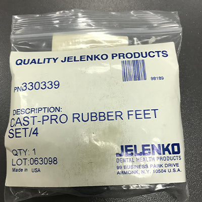 Jelenko Cast-Pro Rubber Feet (Set of 4)