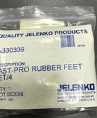 Jelenko Cast-Pro Rubber Feet (Set of 4)