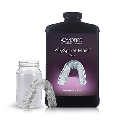 Keystone KeySplint Hard - CLEAR, 1kg