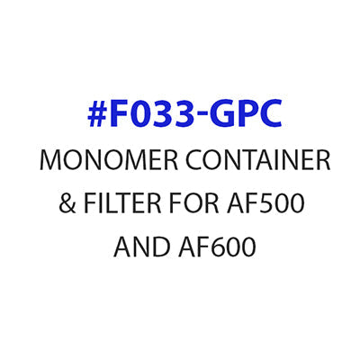 Stage 2-Monomer Refill(for "-DM" models)(approx. 4 refills/F033container)