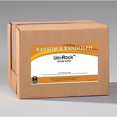 Ransom & Randolph Uni-Rock™ dental stone, 44 lb carton