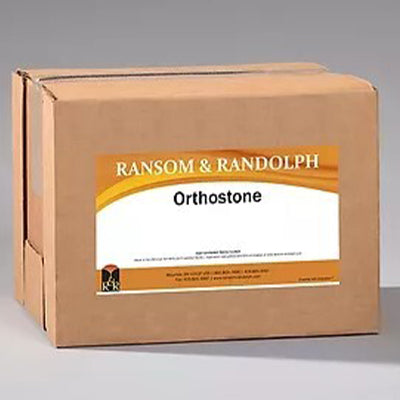 Ransom & Randolph Orthostone White, 44 lb carton