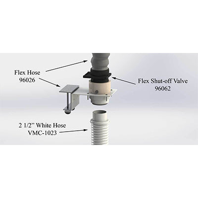 Vaniman Flex Hose Shut Off Valve