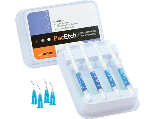 Rodin PacEtch 4 x 1.2 ml syringes w/8 x pre-bent needle tips