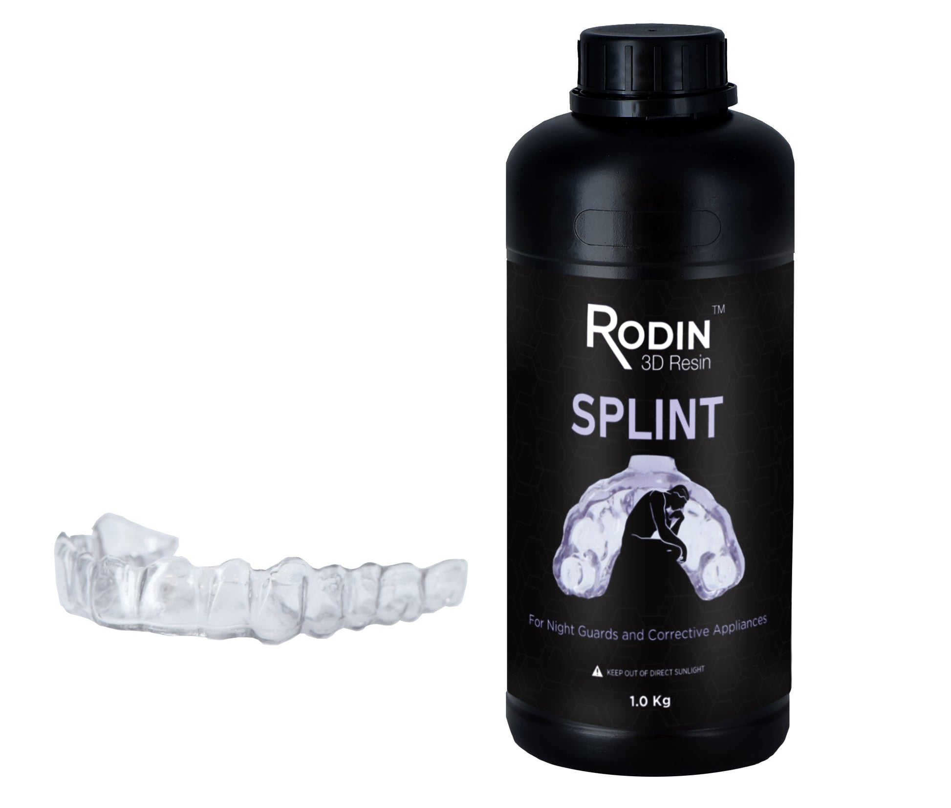 Rodin FlexiSplint Rigid, Clear