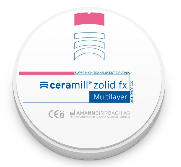 Amann Girrbach Ceramill Zolid fx ML  98x16