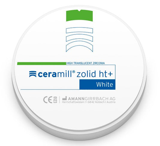 Amann Girrbach Ceramill Zolid HT+ white  98x14