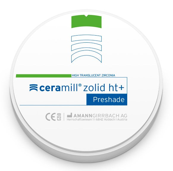 Amann Girrbach Ceramill Zolid HT+ PS  98x20