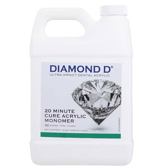 Keystone Diamond D® 20-Minute Liquid Monomer, 1 qt