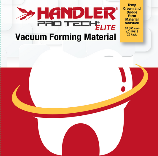 Handler ProTech Elite Temp C&B Form Material - .020 (.50 mm) 20/pk