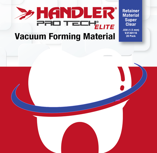 Handler ProTech Retainer Material - Clear .030 (.75 mm) 20/pk