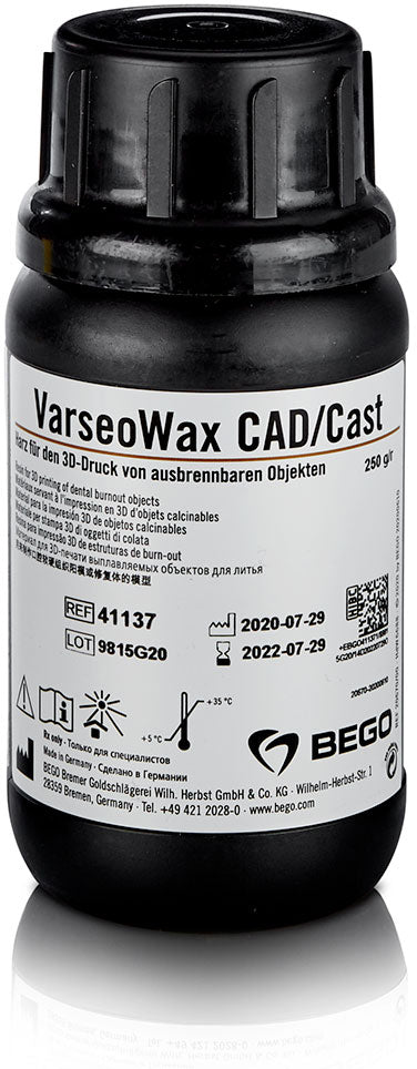 BEGO VarseoWax CAD/Cast, 250 g