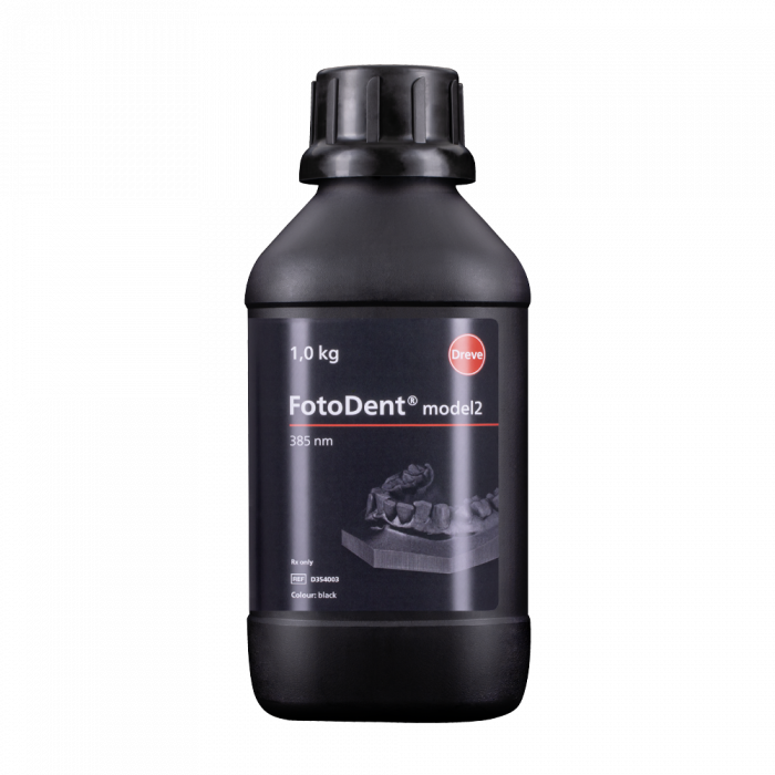 Dreve - FotoDent® model2 385 nm - 1.0kg Bottle, Black