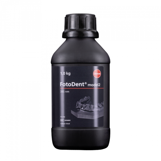 Dreve - FotoDent® model2 385 nm - 1.0kg Bottle, Black