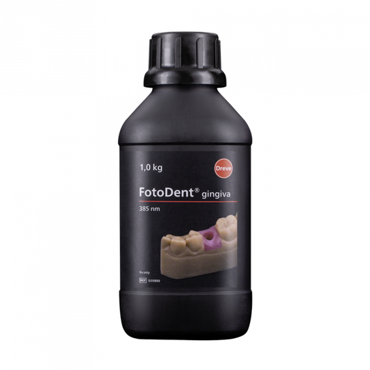 Dreve - FotoDent® gingiva 385 nm - 1.0kg Bottle, Pink Opaque