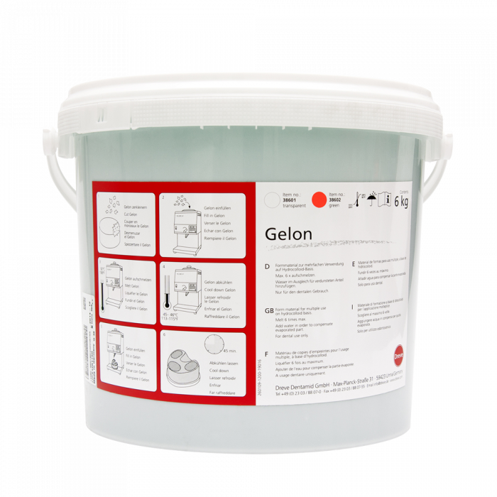 Dreve - Gelon - 6 kg Bucket Color: Transparent