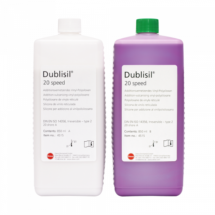 Dreve Dublisil® 20 speed - 2 x 850 ml (1kg) Bottles