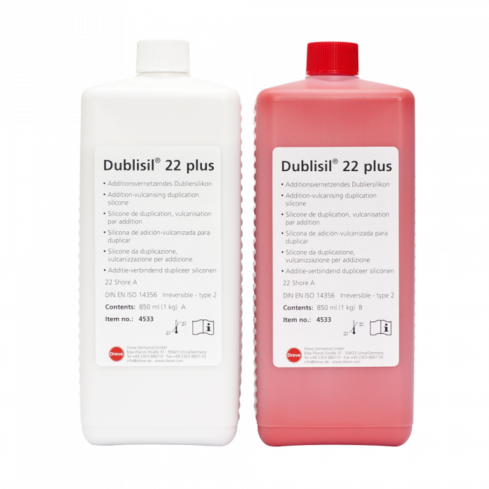 Dreve Dublisil® 22 plus - 2 x 5, 1l (6kg) Container