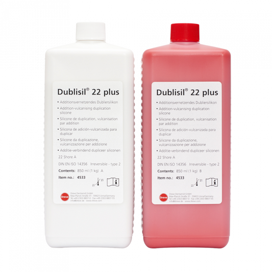 Dreve Dublisil® 22 plus - 2 x 5, 1l (6kg) Container